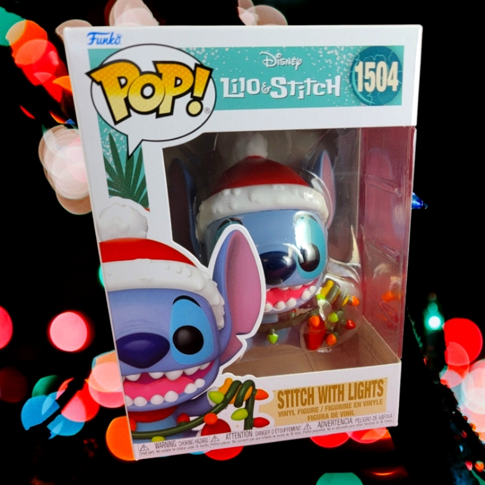 Stitch with lights funko # 1504 (nib) With pop protector